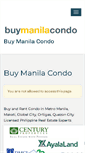 Mobile Screenshot of buymanilacondo.com